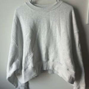TCEC Light Gray Ribbed Crewneck